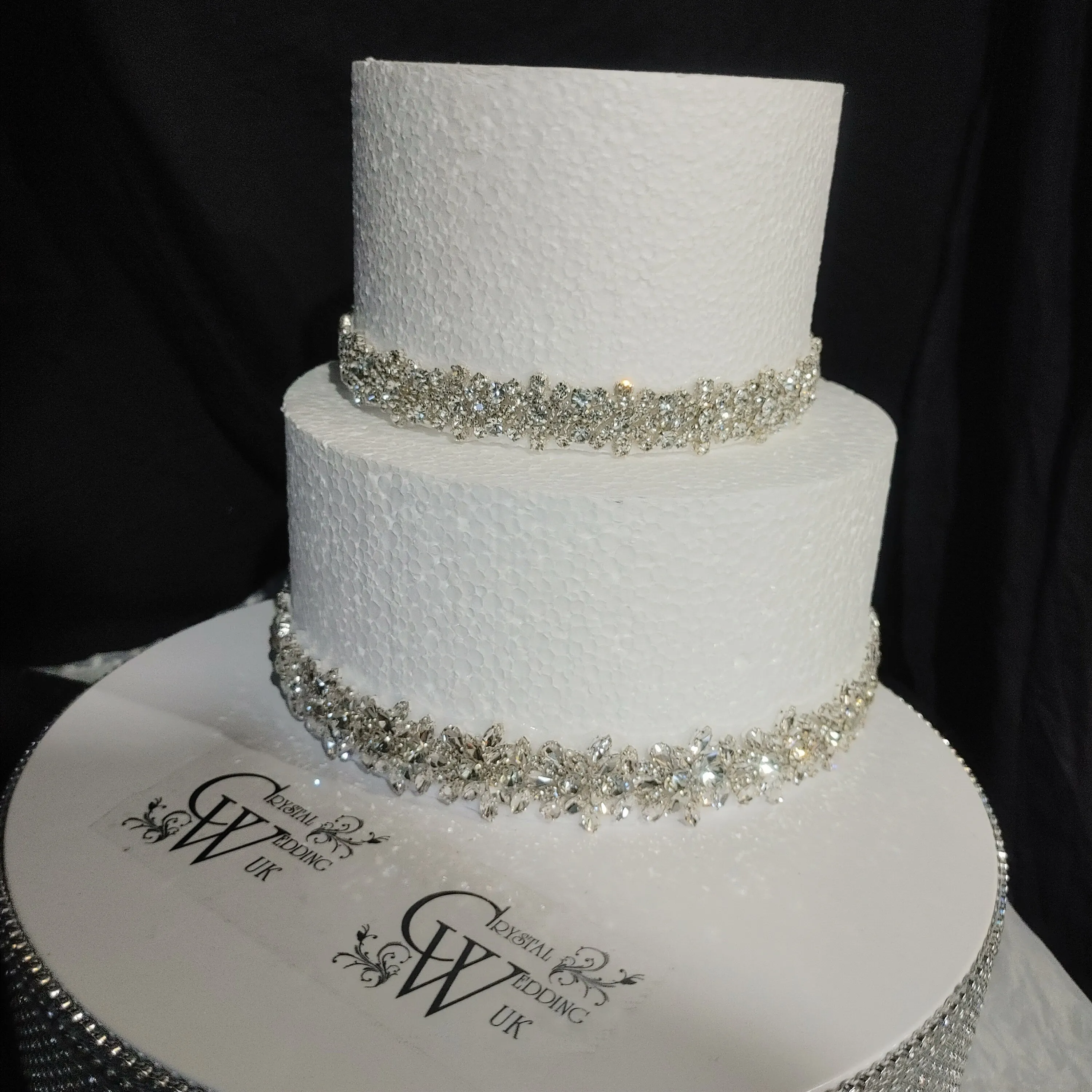 1 yard sparkling SILVER GOLD or rosegold rhinestone embellishment chain trimming  by Crystal Wedding UK