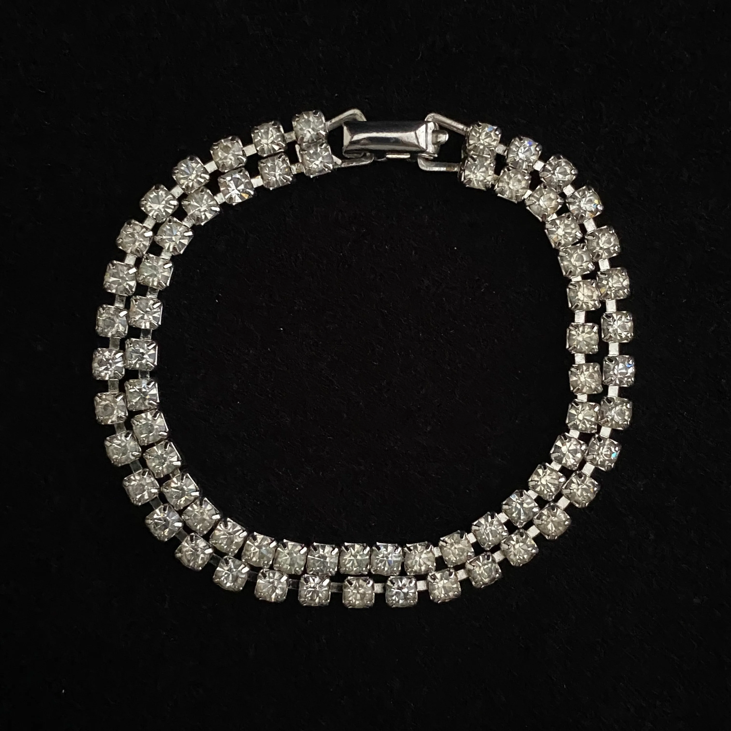 1950s Coro Rhinestone Bracelet