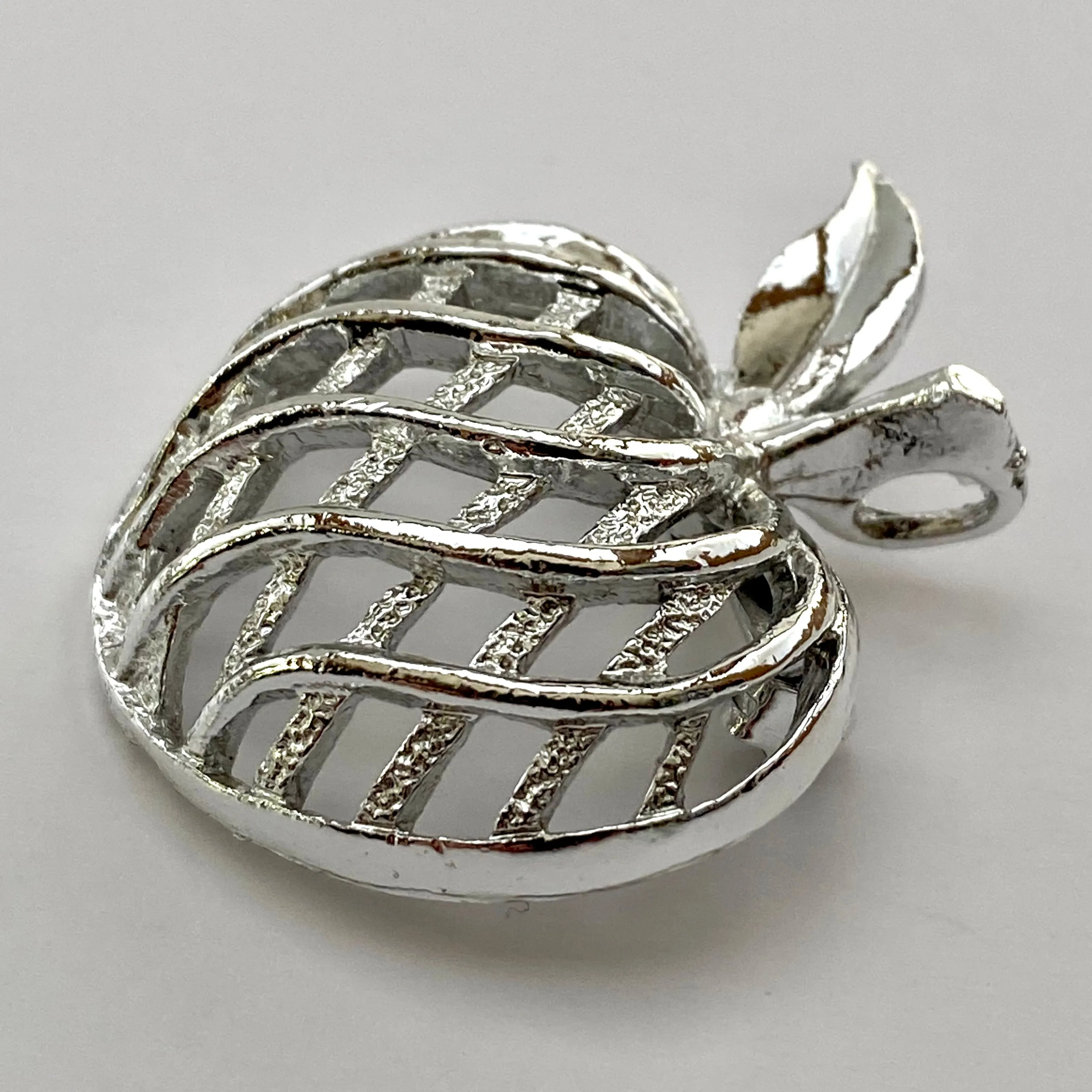 1960s Gerry's Apple Brooch