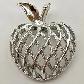 1960s Gerry's Apple Brooch