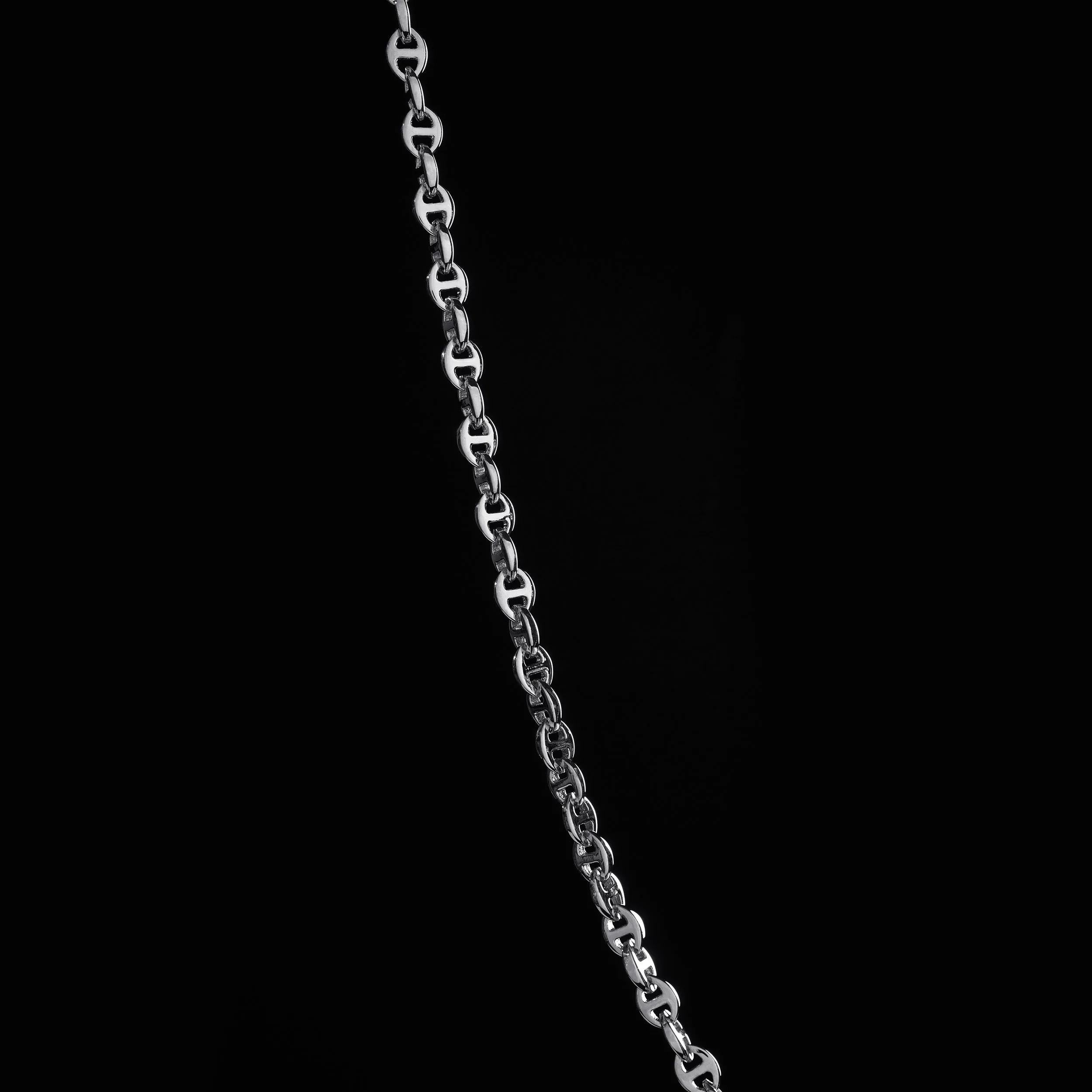 3MM OPEN-LINK™ NECKLACE WITH DIAMOND PENDANT - 16"
