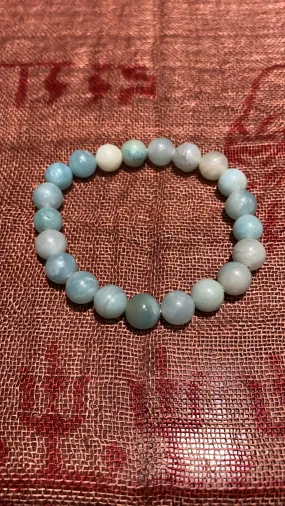 8MM Amazonite Bead Bracelet