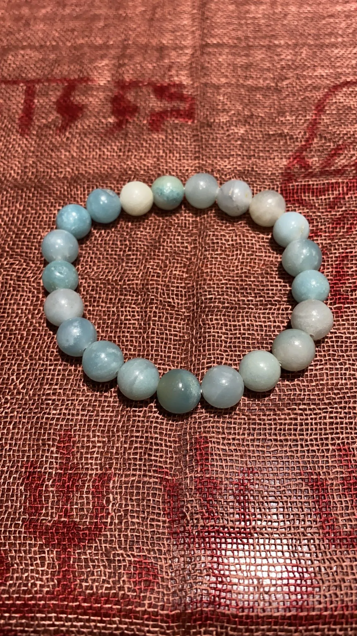 8MM Amazonite Bead Bracelet