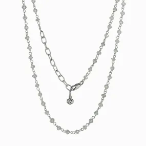 Aquamarine Beaded Necklace