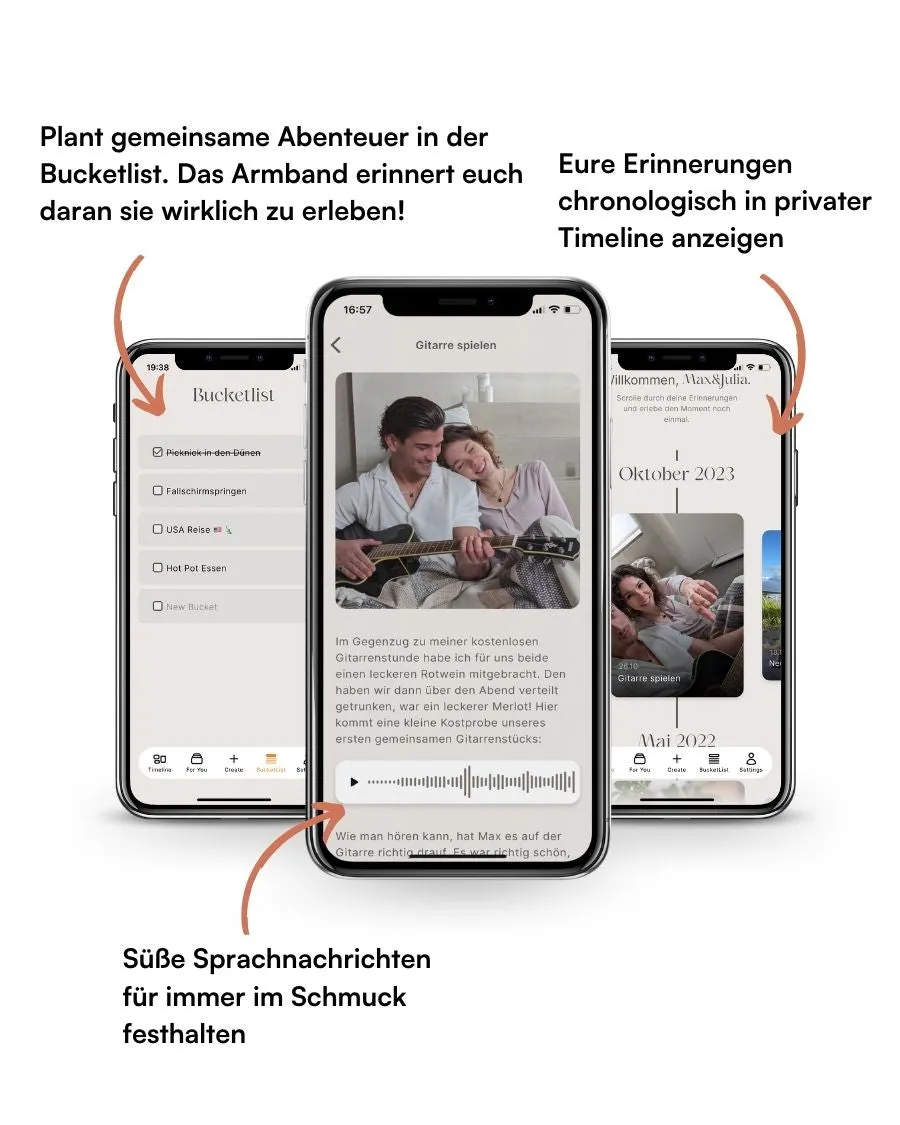 Armband - Carbon - Silber - Für Ihn