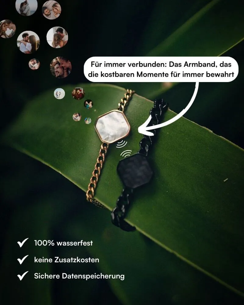 Armband - Carbon - Silber - Für Ihn