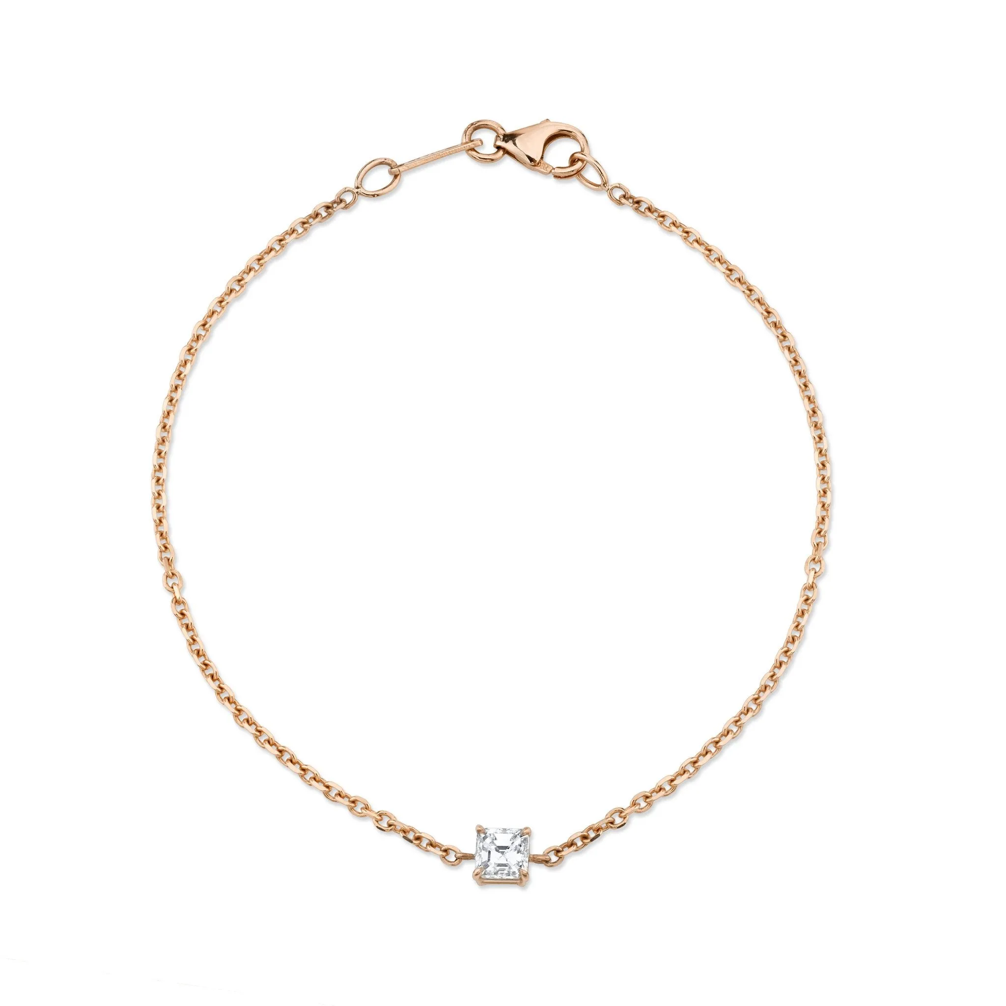 ASSCHER CHAIN BRACELET