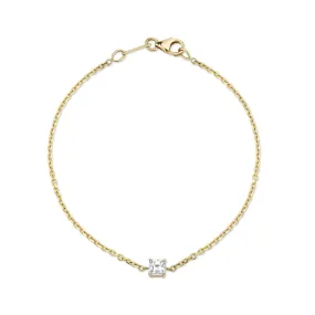 ASSCHER CHAIN BRACELET