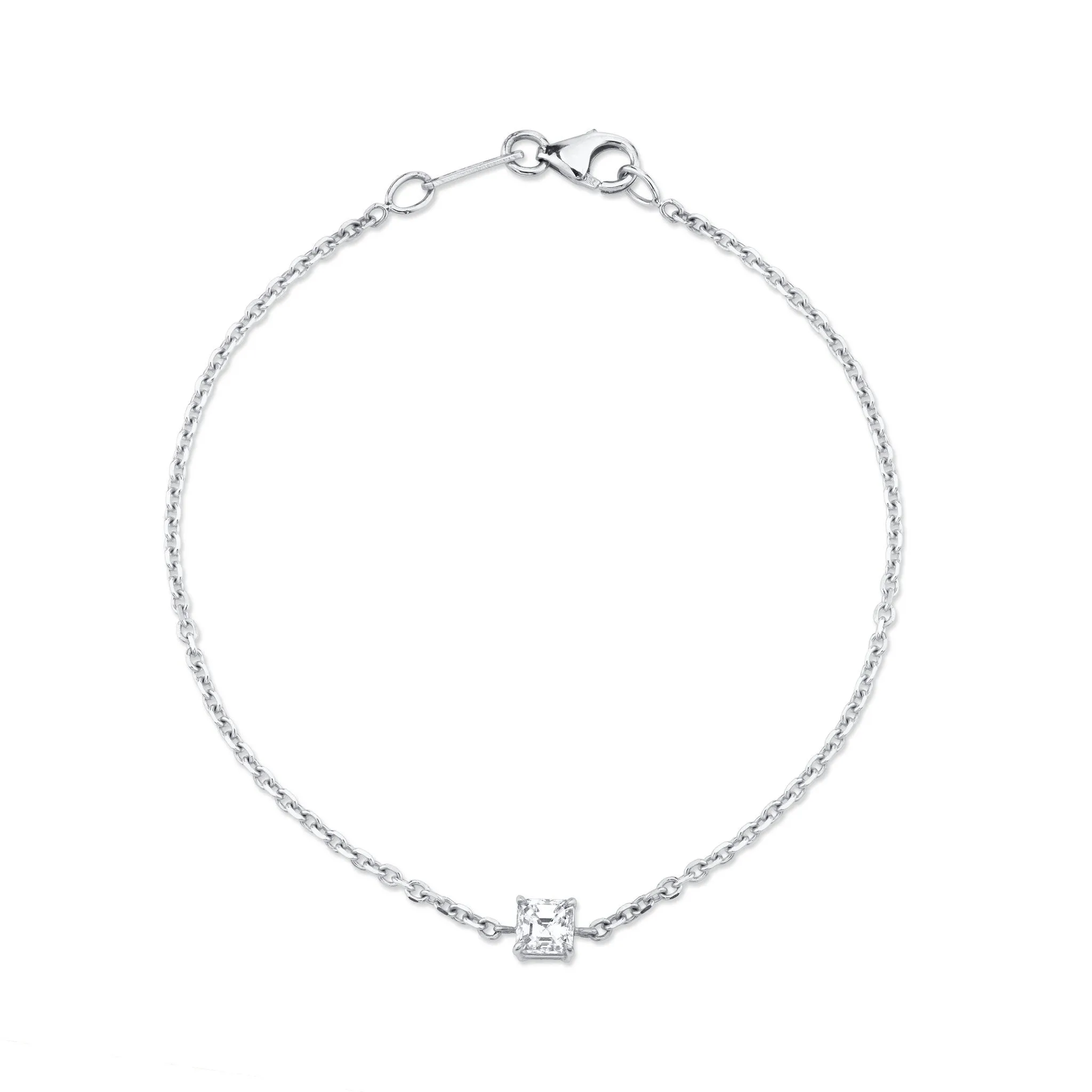 ASSCHER CHAIN BRACELET