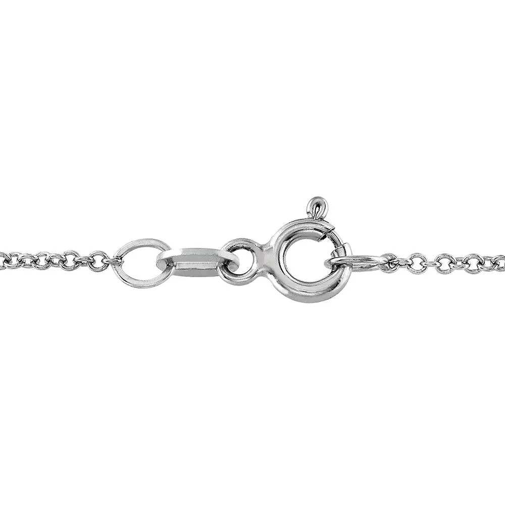Baguette Diamond Necklace