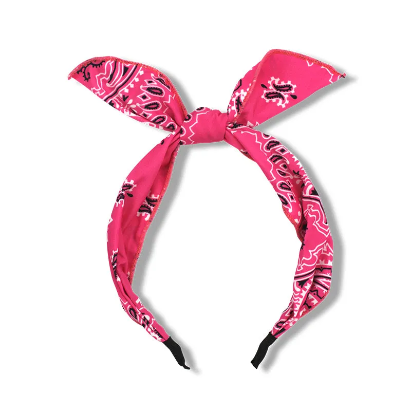 BANDANA BOW HEADBAND