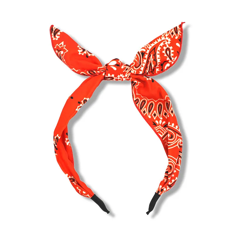 BANDANA BOW HEADBAND