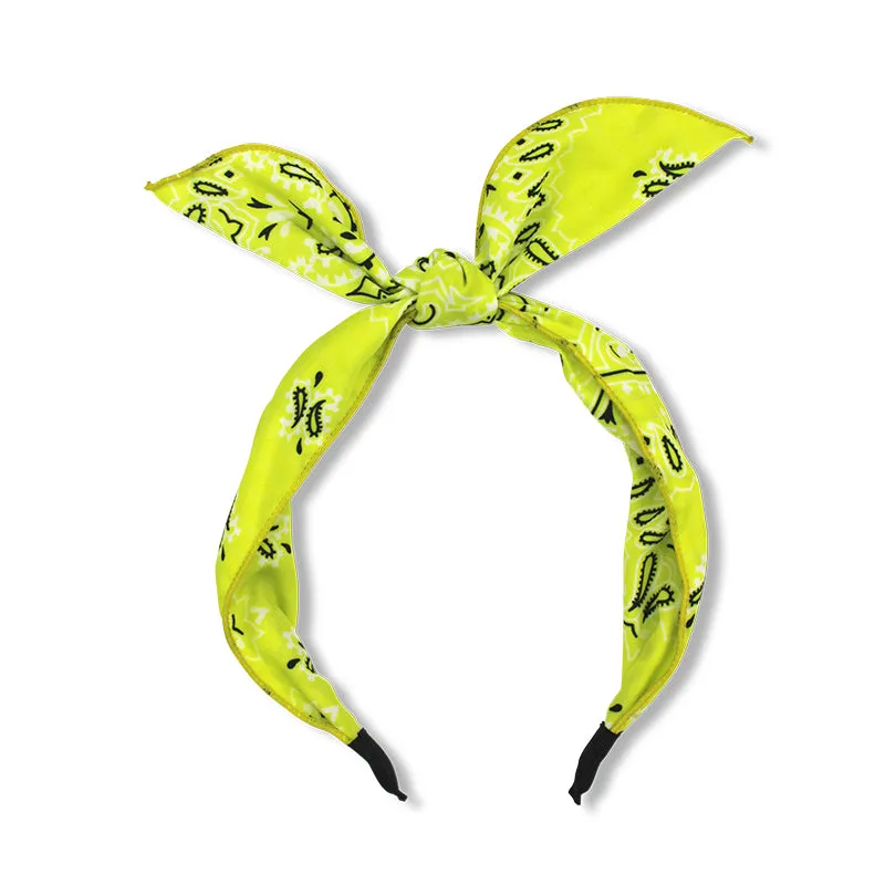 BANDANA BOW HEADBAND