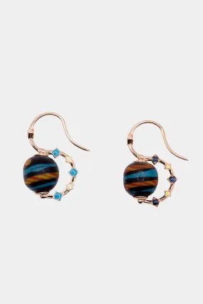 Beads Earring, Rose Gold