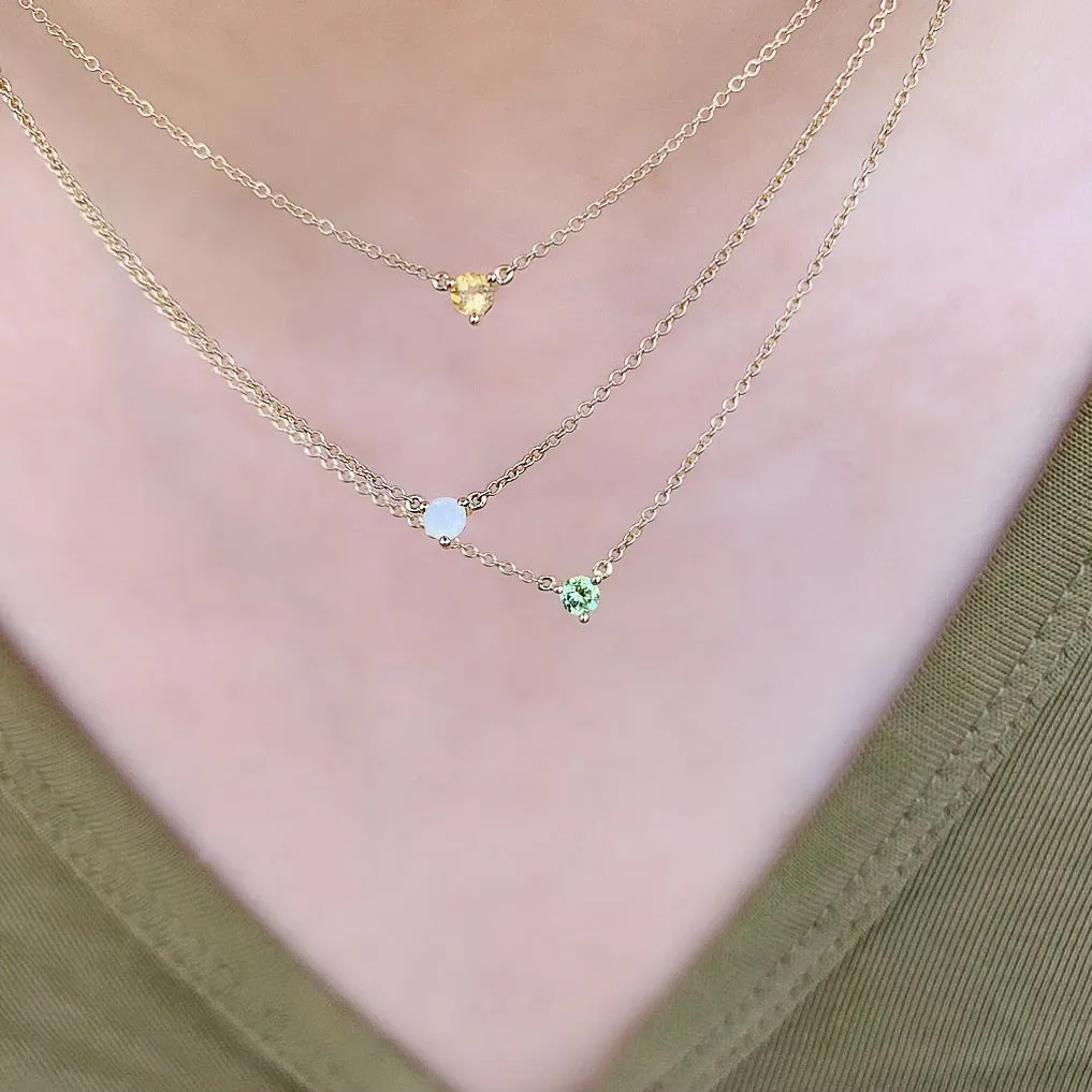 Birthstone Petite Necklace