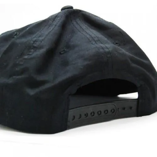 Black Cotton Cap