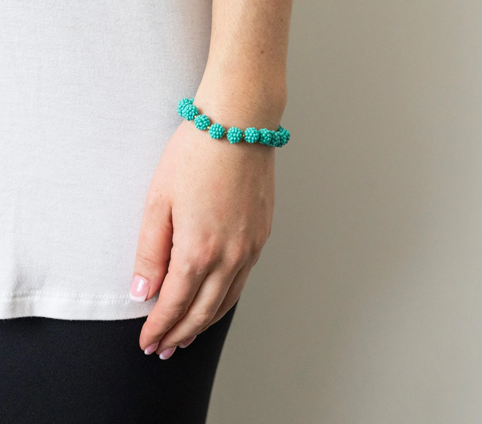 Boho Globe <br> Aquamarine