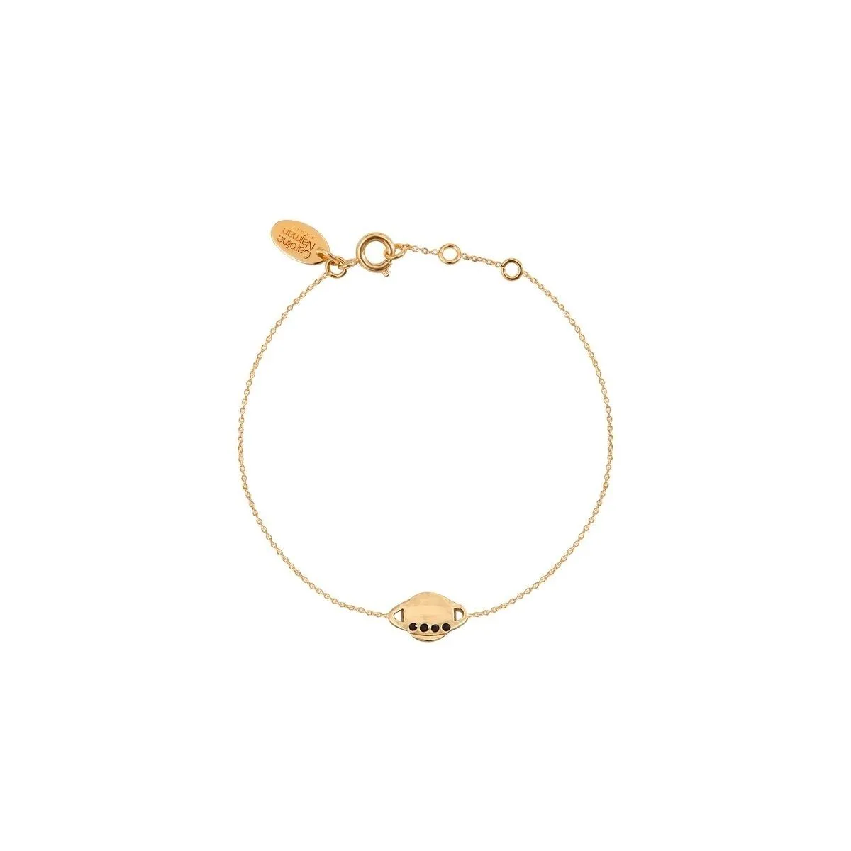 Bracelet Doré Vega Saturne Jet