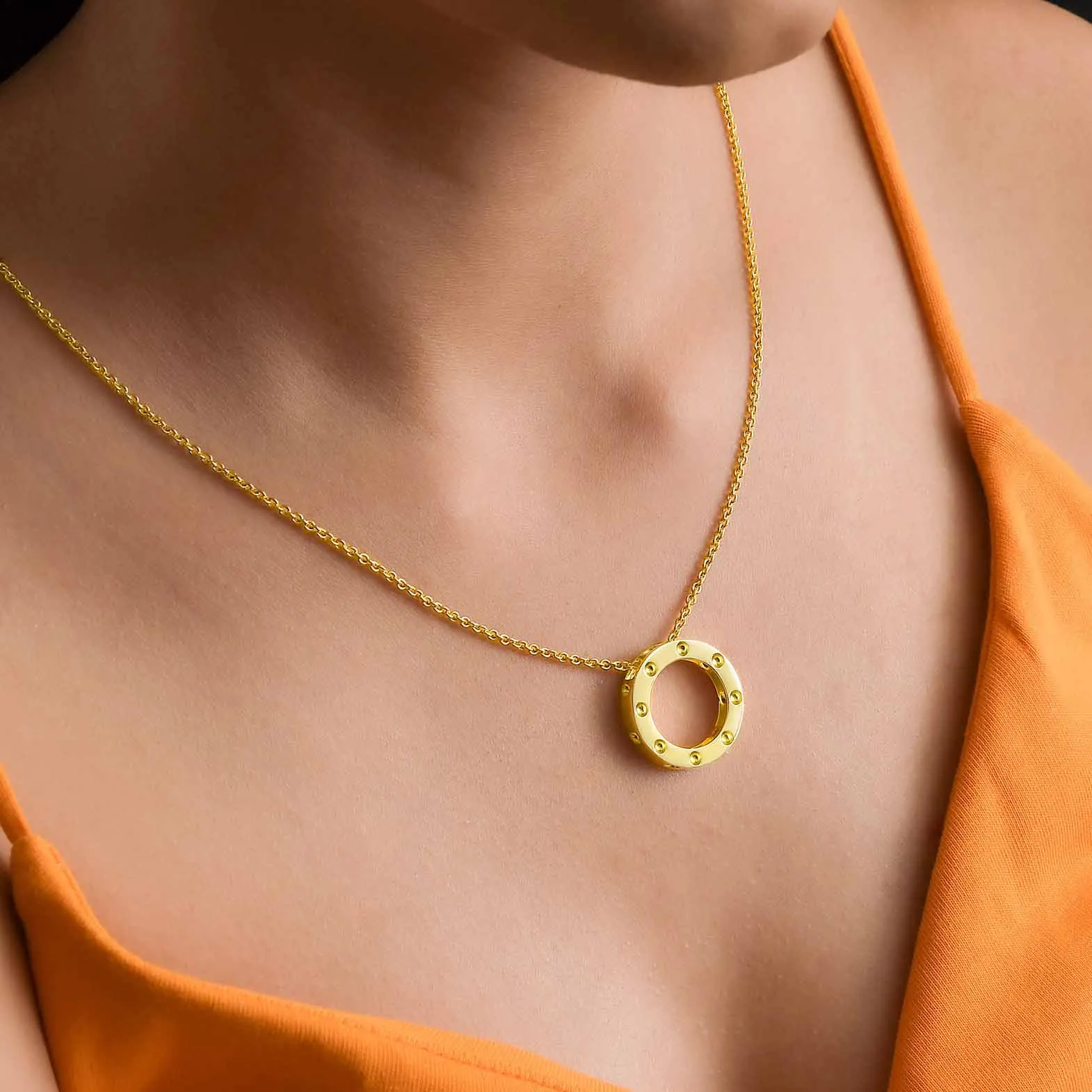 Circle of Life Necklace with Ruby   Molto Spiral Wrap Bangle