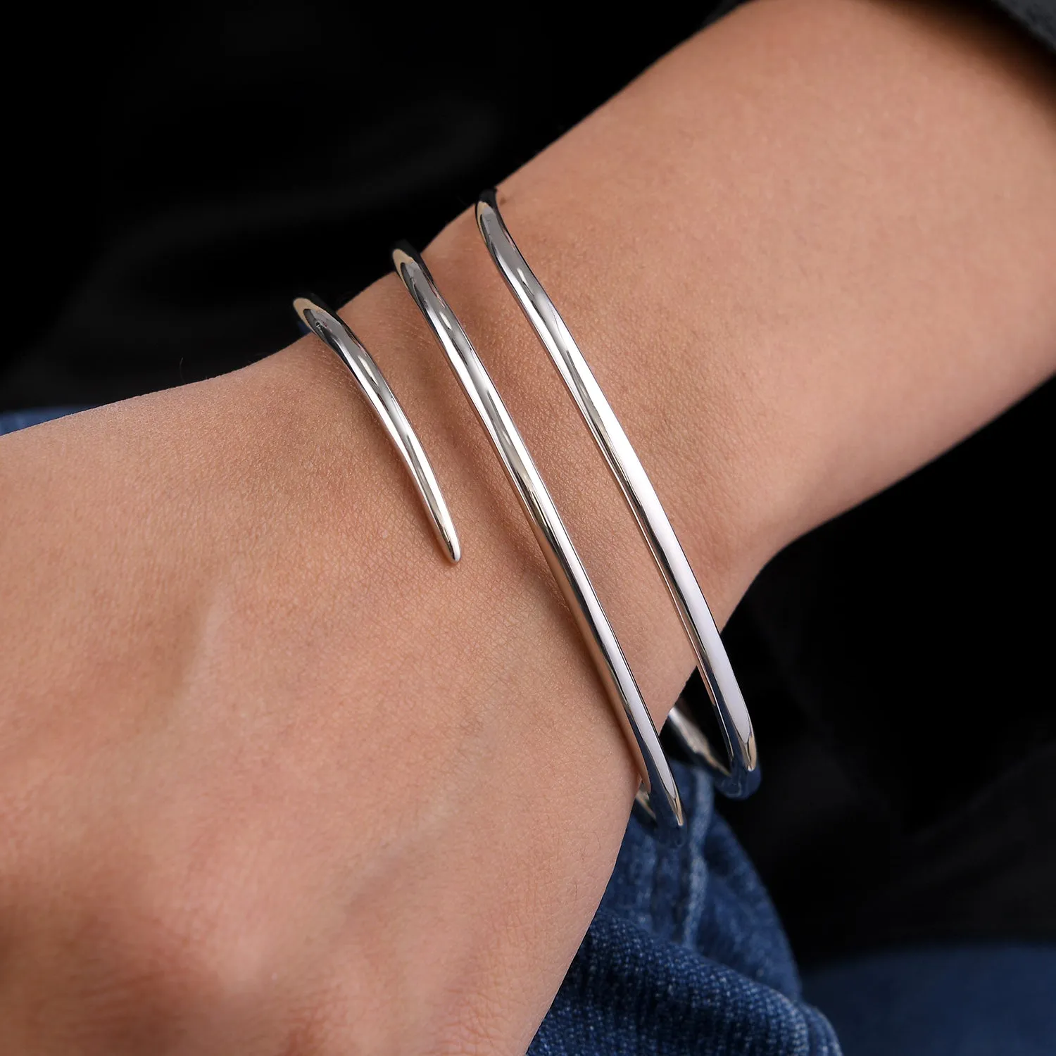Circle of Life Necklace with Ruby   Molto Spiral Wrap Bangle