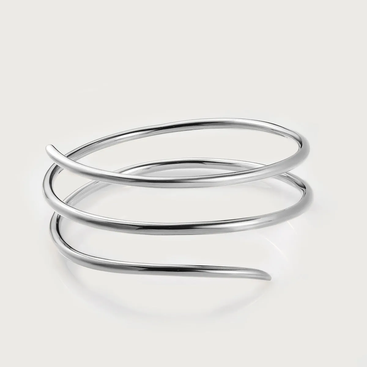 Circle of Life Necklace with Ruby   Molto Spiral Wrap Bangle