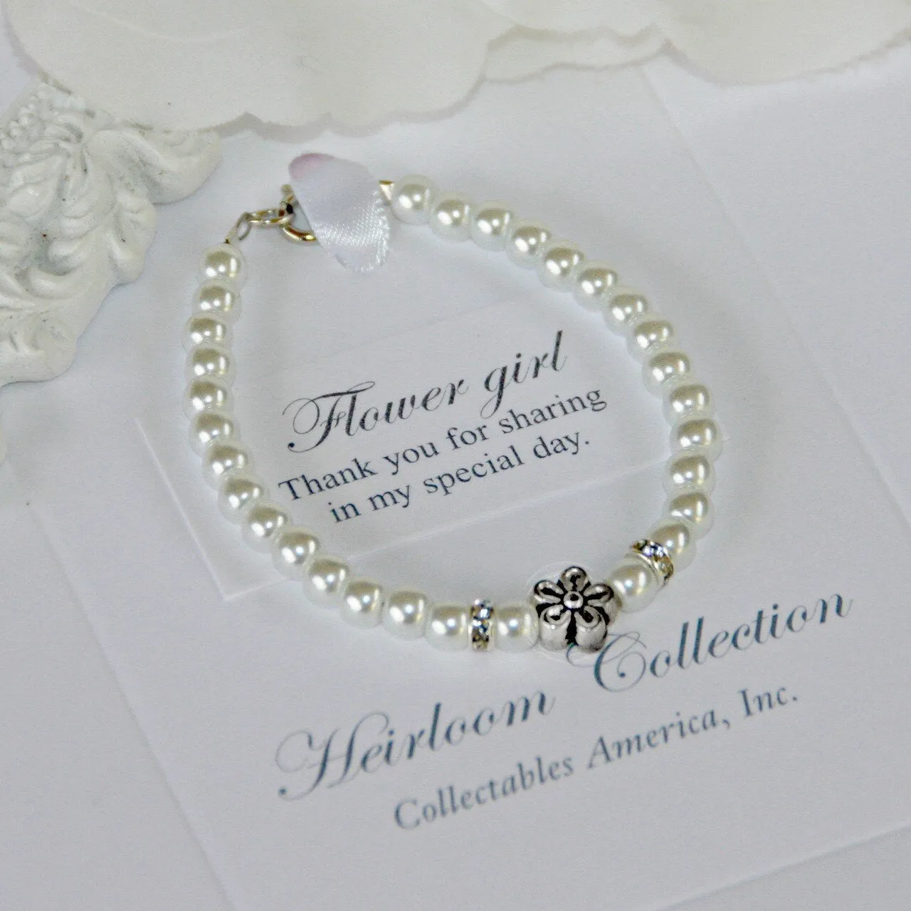 Collectables Flower  Pearl Bracelet CJ-530