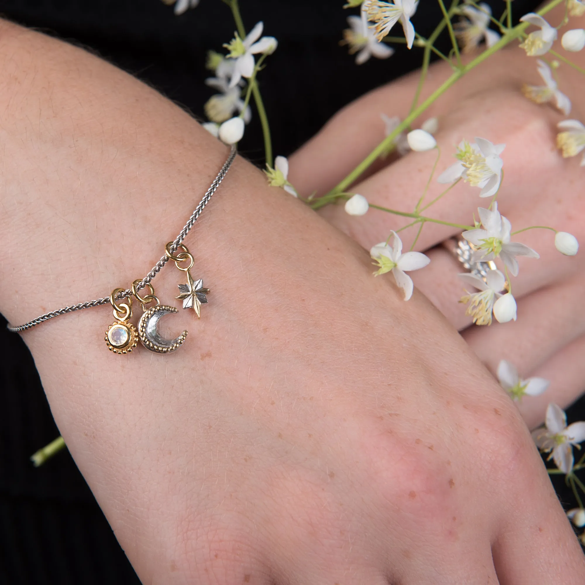 Cosmic Cluster Bracelet