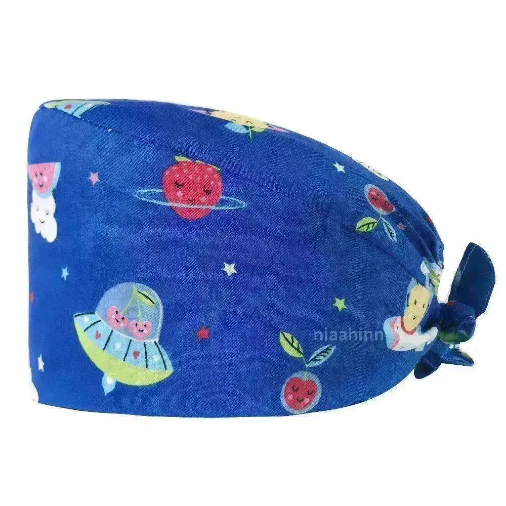 Cotton Surgical Unisex Doctor & Nurse Operating Room Caps