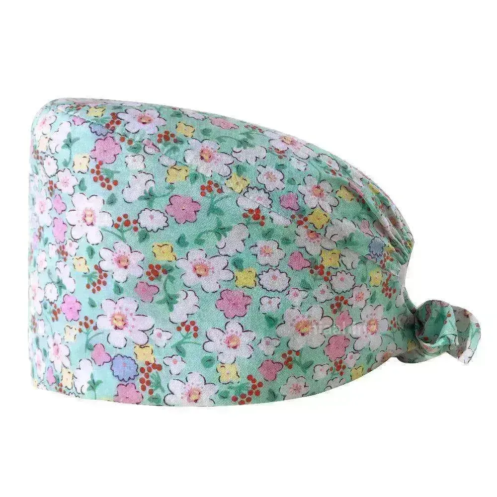 Cotton Surgical Unisex Doctor & Nurse Operating Room Caps