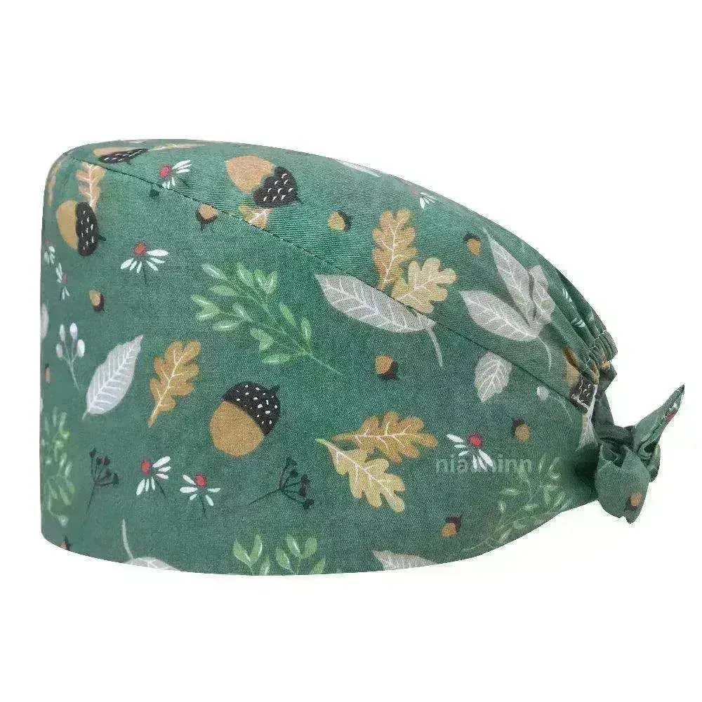 Cotton Surgical Unisex Doctor & Nurse Operating Room Caps