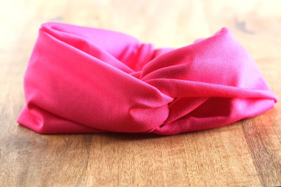 Cotton Twist Headbands | Solid Colors