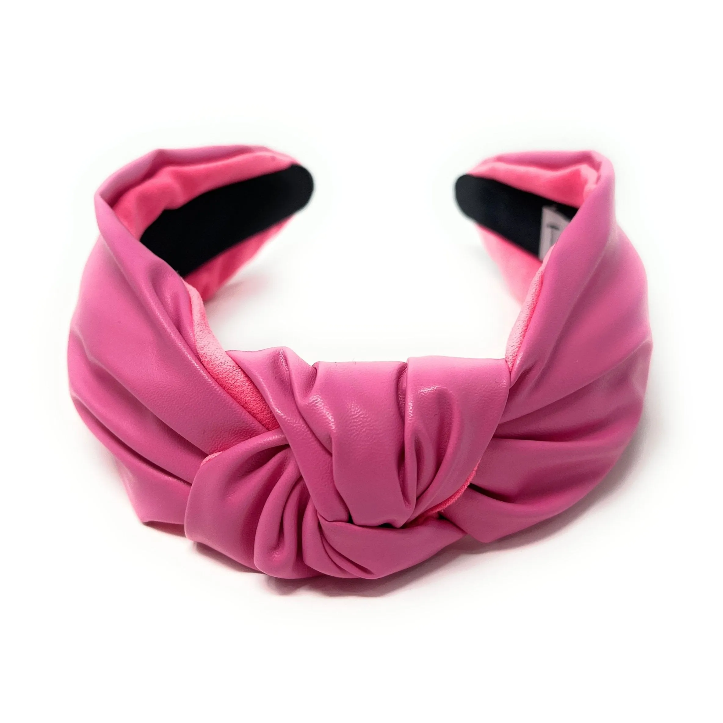 Della Pink Vegan Knot Headband