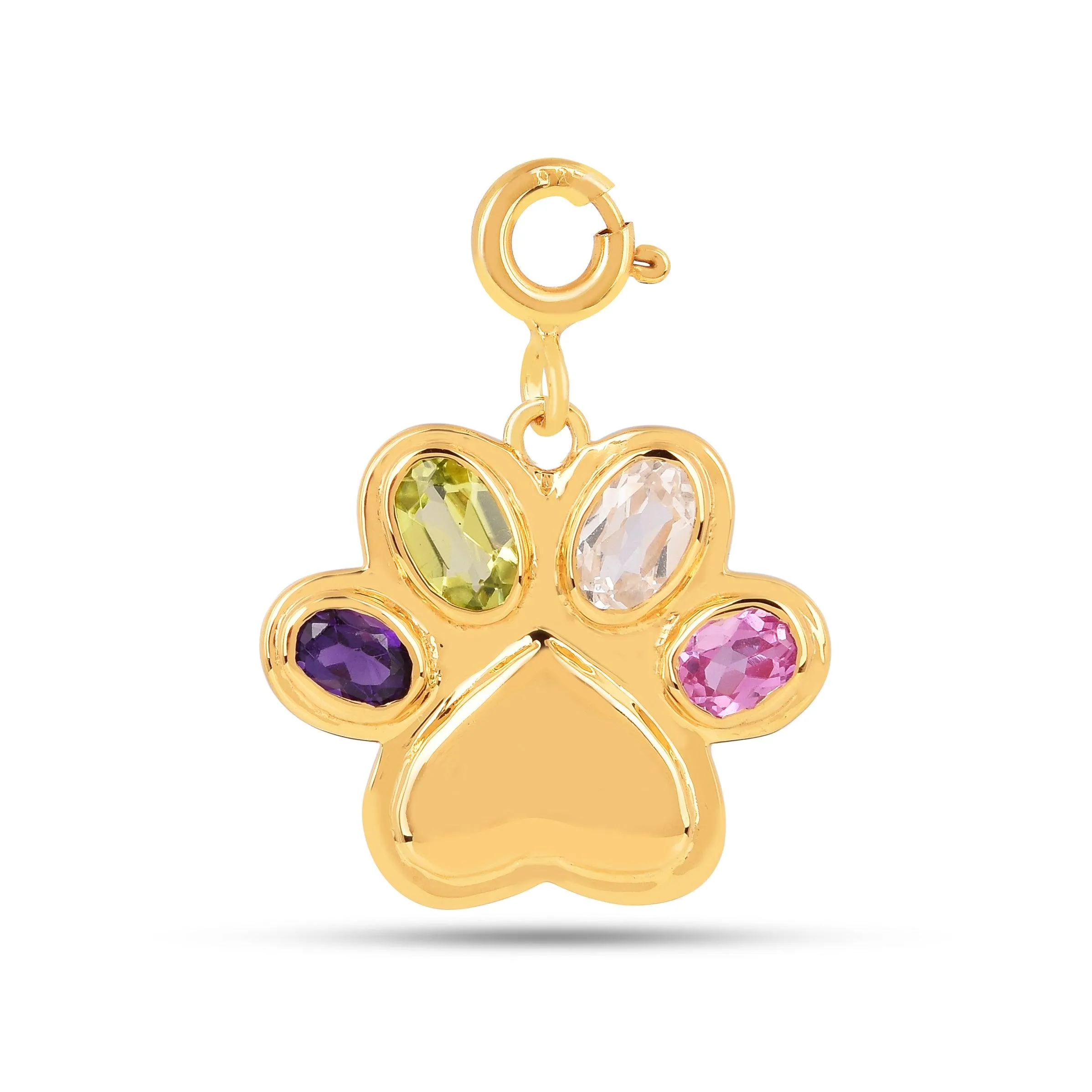 Dog Paw Charm Pendant