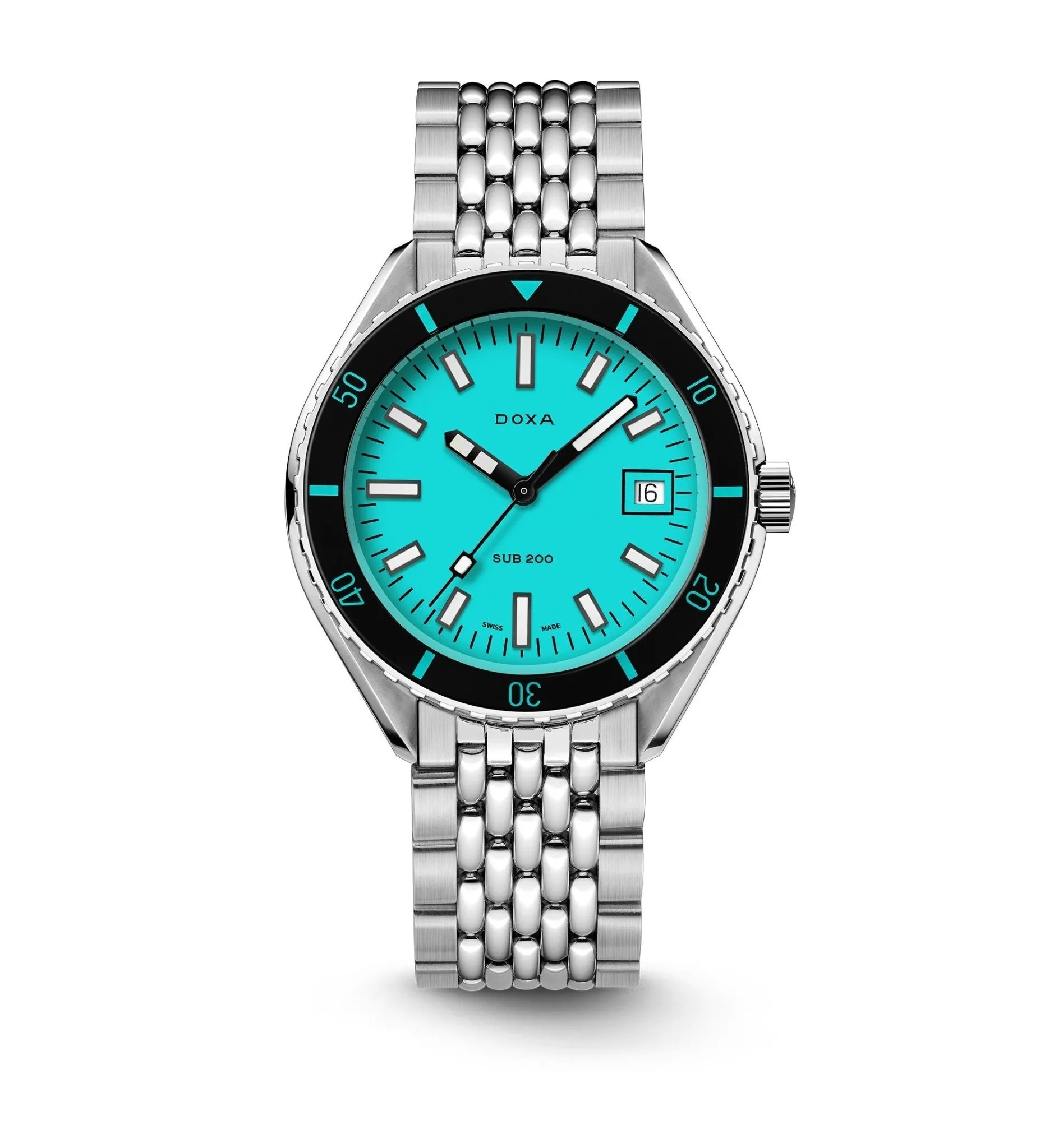 DOXA Sub 200 Aquamarine Stainless Steel - 799.10.241.10