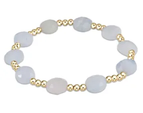 E-Newton Admire 3mm Bracelet - Aquamarine