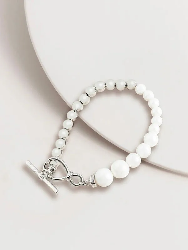 Elodie Stretch Pearl Bracelet
