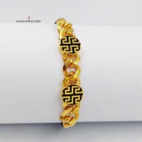 Enameled Thread Bracelet