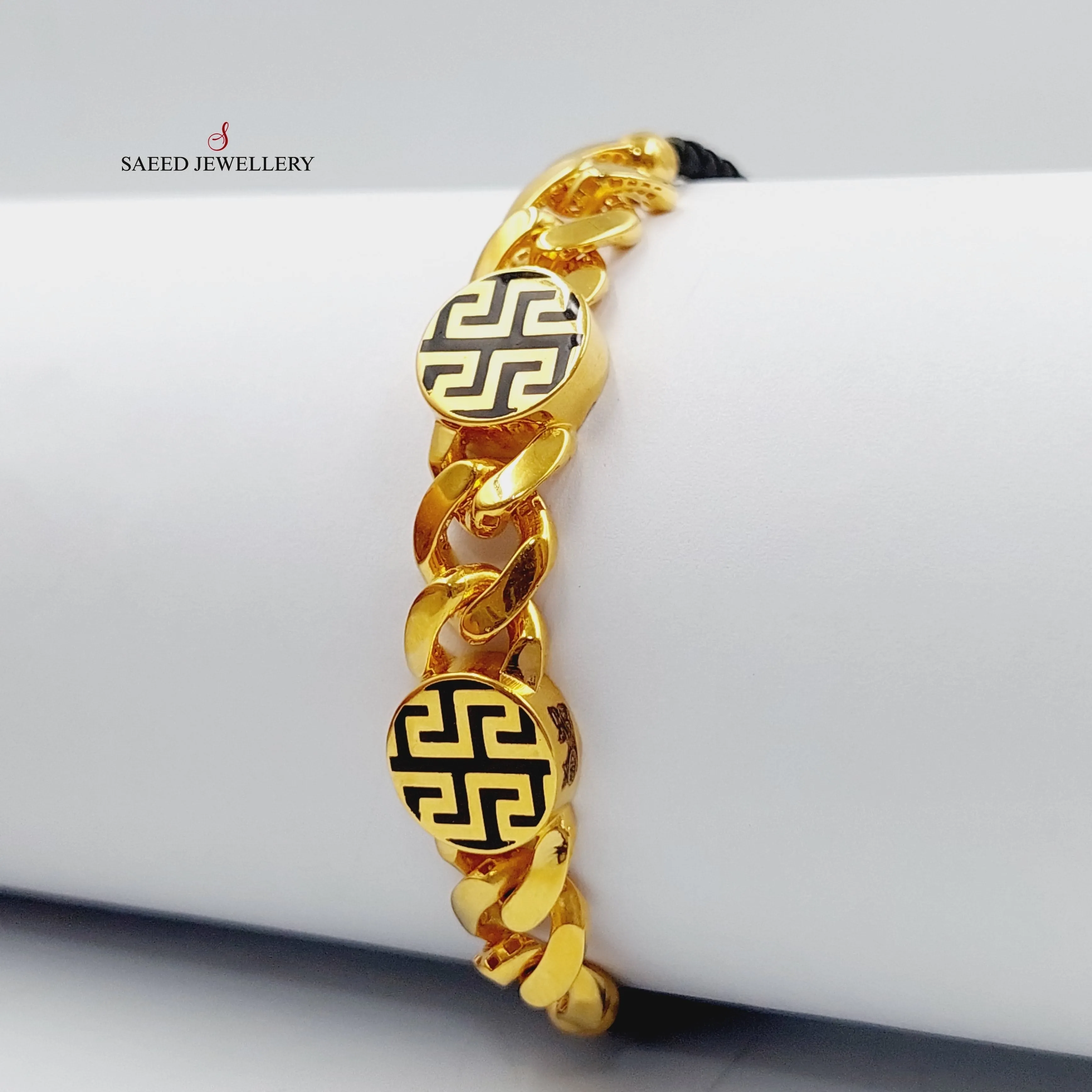 Enameled Thread Bracelet