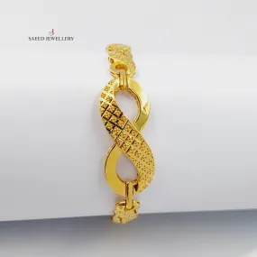 Engraved Infinite Bracelet