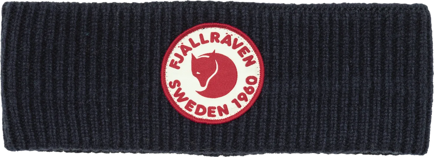 Fjällräven 1960 Logo Headband Dark Navy | Buy Fjällräven 1960 Logo Headband Dark Navy here | Outnorth