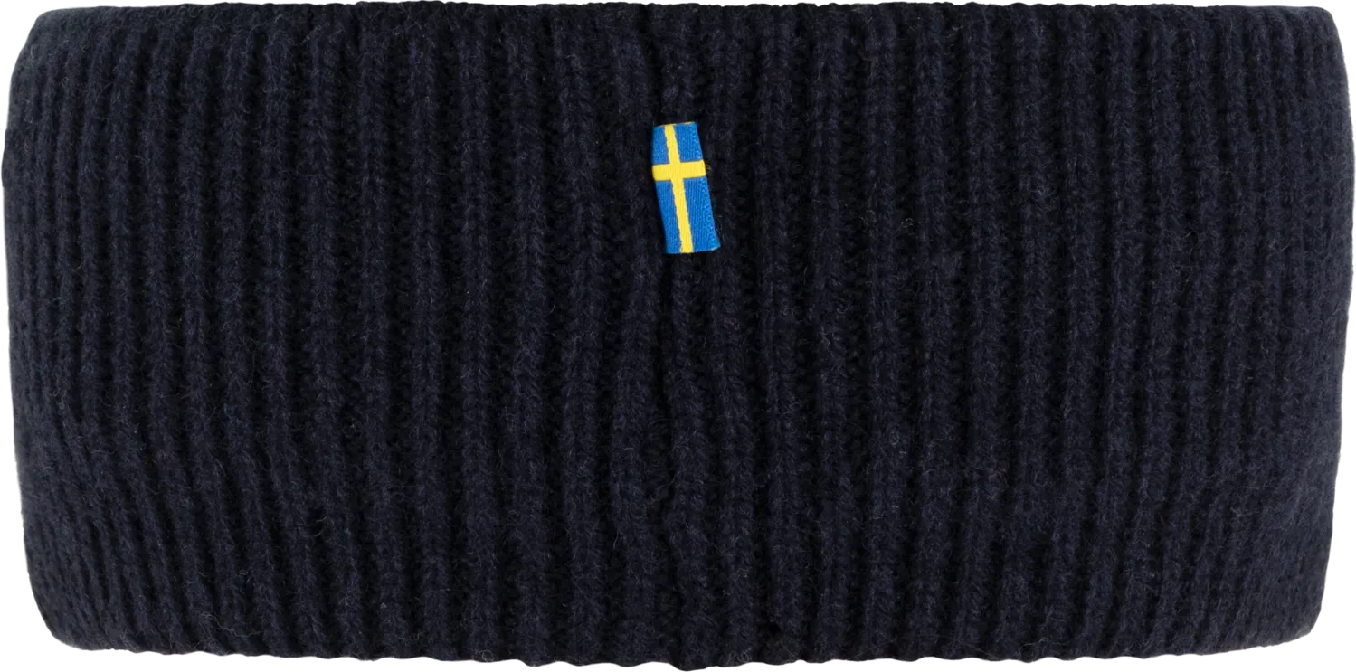Fjällräven 1960 Logo Headband Dark Navy | Buy Fjällräven 1960 Logo Headband Dark Navy here | Outnorth