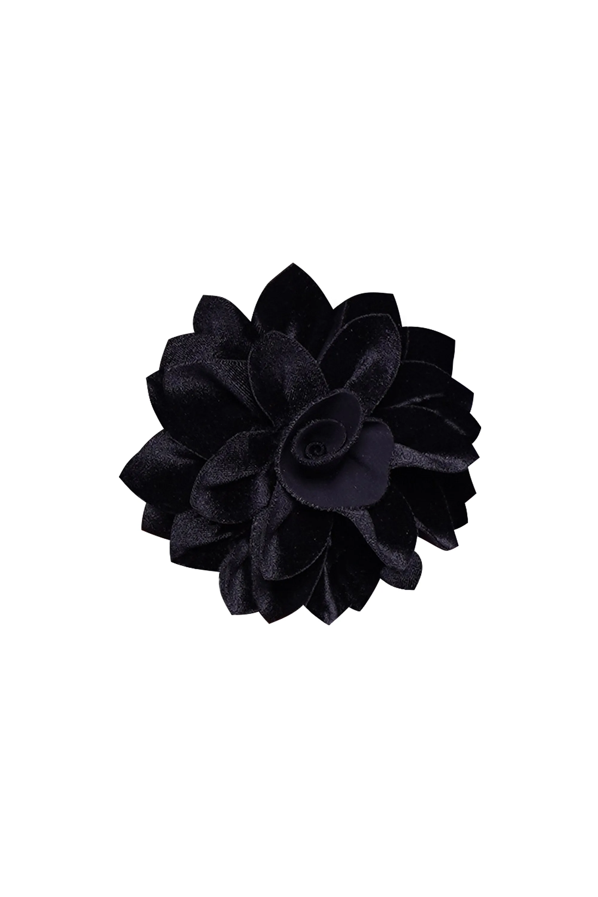 FLOWER VELVET BROOCH