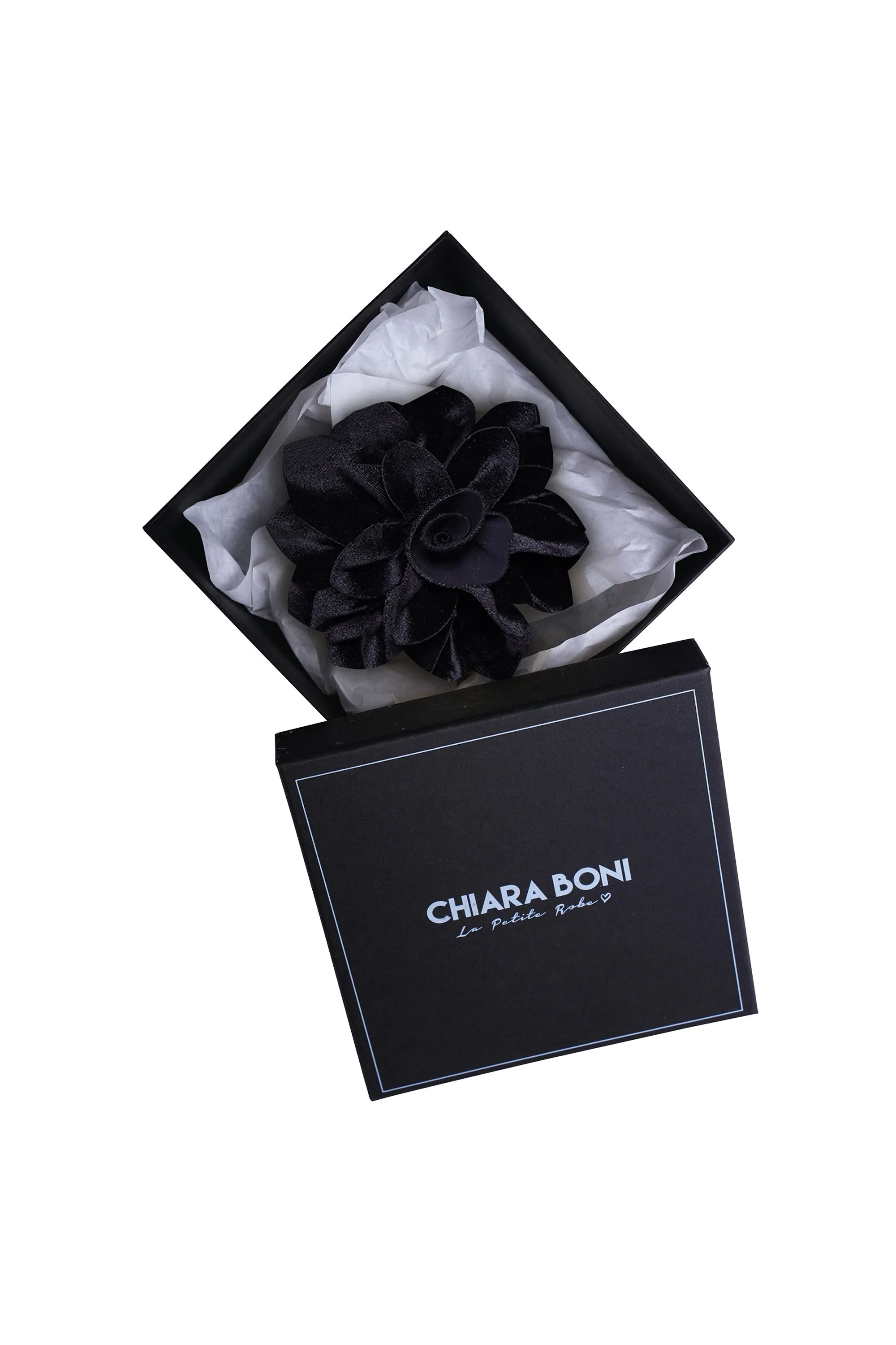 FLOWER VELVET BROOCH
