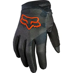 Fox Racing  Boys 180 Trev Gloves Touch Screen Compatible Off-Road Black Camo