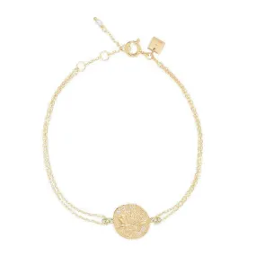 Gold Goddess Of Earth Bracelet