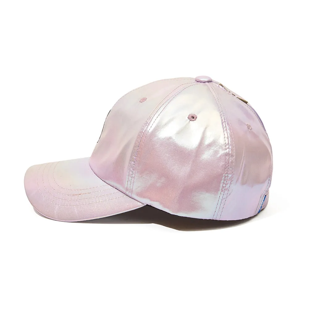 GR HOLOGRAM CAP PINK