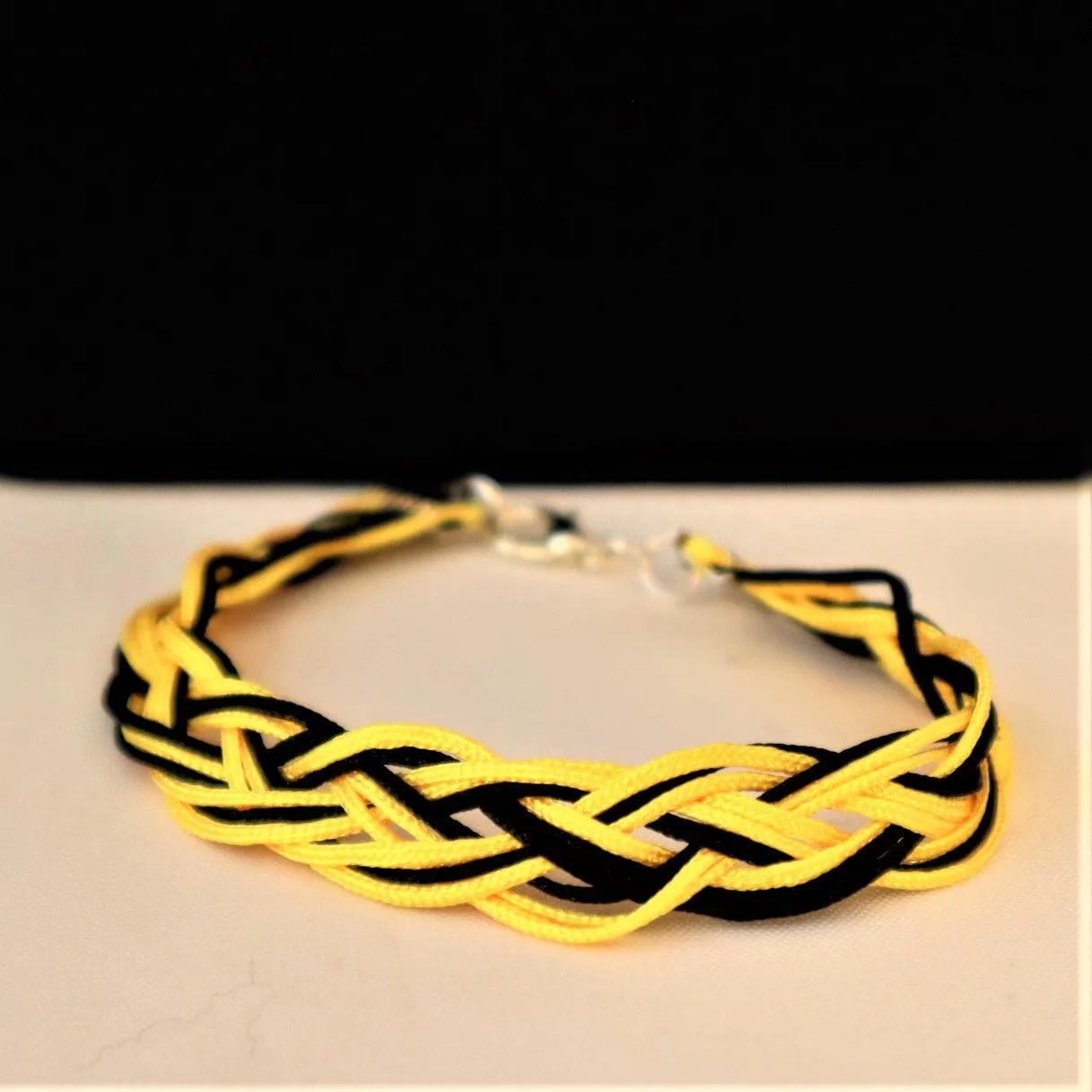 Handmade Multicolored Thread Necklace Set