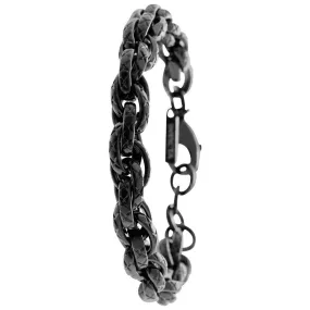 Invicta Men's Bracelet - Elements Black Ion Plated Stainless Steel | 39648