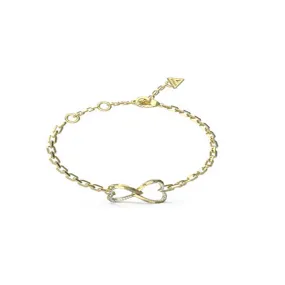 Ladies Mon Amour Two Hearts Bracelet UBB04618YGL
