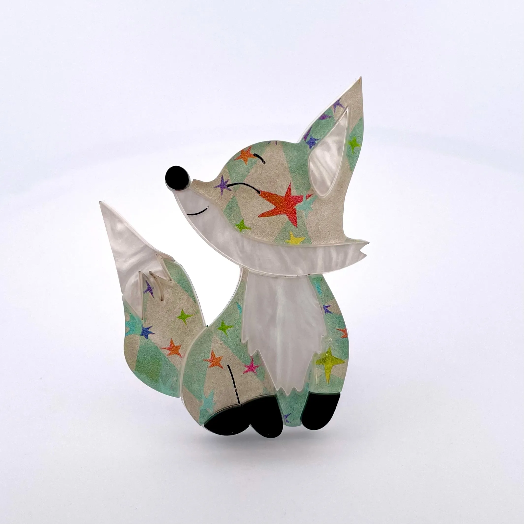 Lewis the🦊 fox - brooch